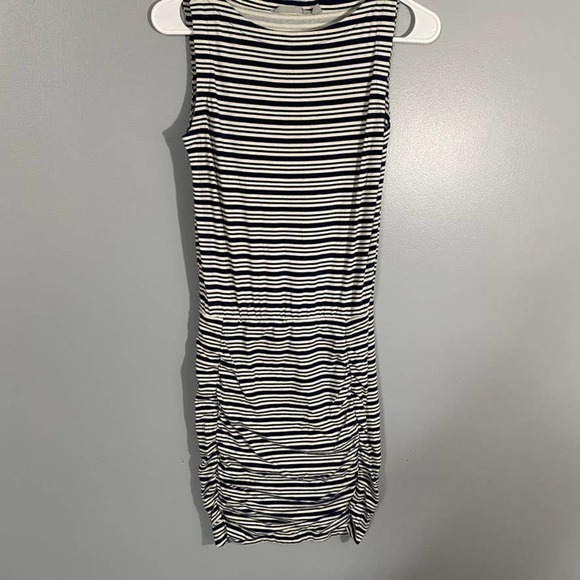 Athleta Blue and White Striped Dress Size XXS - Picture 1 of 5